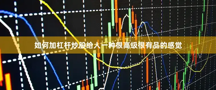 如何加杠杆炒股给人一种很高级很有品的感觉